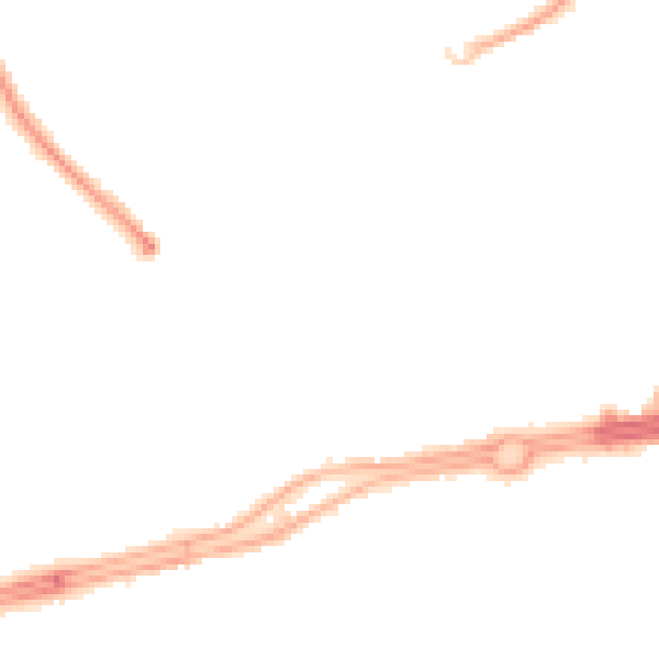 Night-time road noise heatmap for L12 3HW