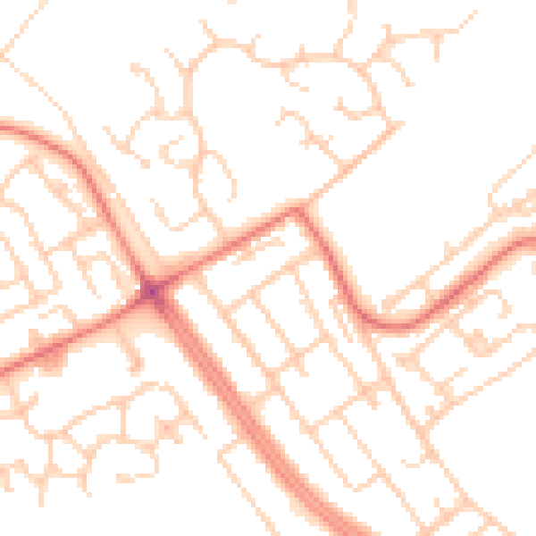 Daytime road noise heatmap for L12 6RB