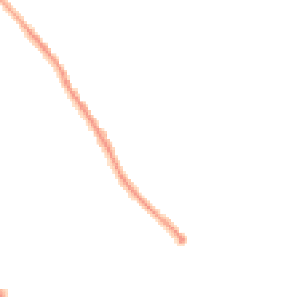 Night-time road noise heatmap for L12 8RB