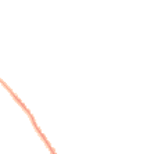 Night-time road noise heatmap for L12 8RT