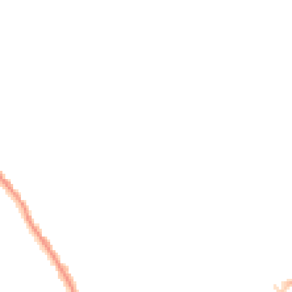 Night-time road noise heatmap for L12 8RY