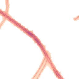 Night-time road noise heatmap for L13 0AB