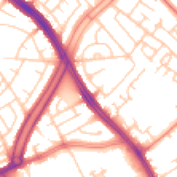 Daytime road noise heatmap for L13 0AD