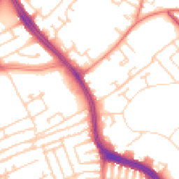 Daytime road noise heatmap for L13 0AF