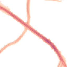 Night-time road noise heatmap for L13 0AH