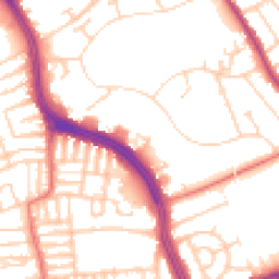 Daytime road noise heatmap for L13 0AP