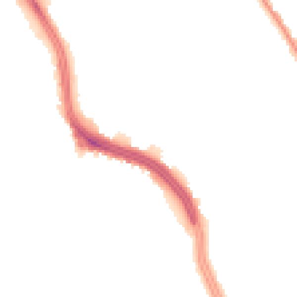 Night-time road noise heatmap for L13 0AQ