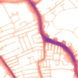 Daytime road noise heatmap for L13 0AT