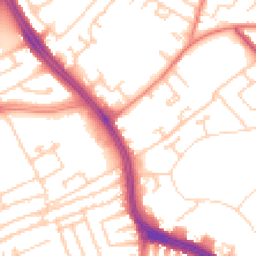 Daytime road noise heatmap for L13 0AU