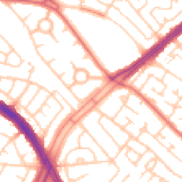 Daytime road noise heatmap for L13 0AY