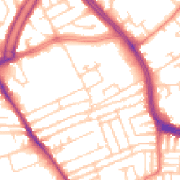 Daytime road noise heatmap for L13 0BD