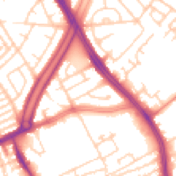 Daytime road noise heatmap for L13 0BT