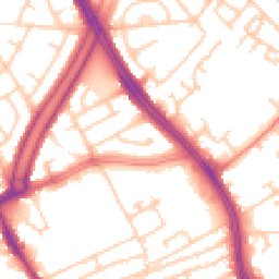 Daytime road noise heatmap for L13 0BU