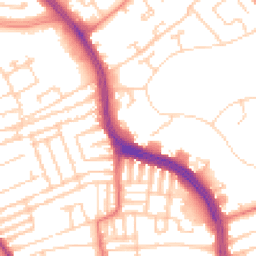 Daytime road noise heatmap for L13 0DF
