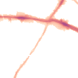 Night-time road noise heatmap for L13 1BA