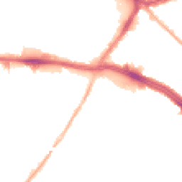 Night-time road noise heatmap for L13 1BE
