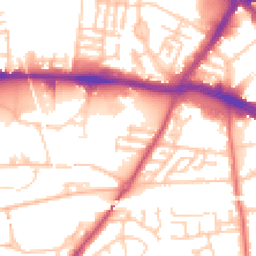 Daytime road noise heatmap for L13 1BR