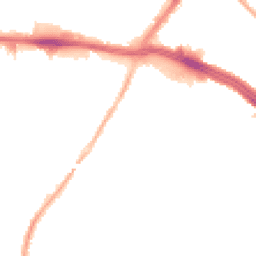 Night-time road noise heatmap for L13 1DF