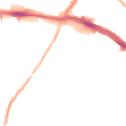 Night-time road noise heatmap for L13 1DG