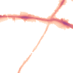 Night-time road noise heatmap for L13 1DJ