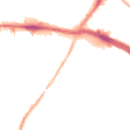 Night-time road noise heatmap for L13 1DP