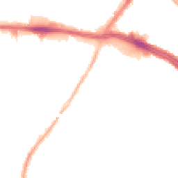 Night-time road noise heatmap for L13 1DR