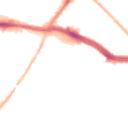 Night-time road noise heatmap for L13 1DW