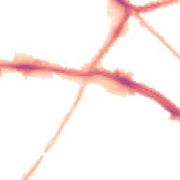 Night-time road noise heatmap for L13 1ED
