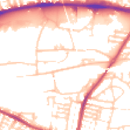 Daytime road noise heatmap for L13 1EH