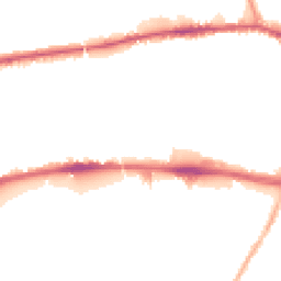 Night-time road noise heatmap for L13 2BE