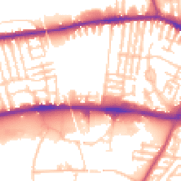 Daytime road noise heatmap for L13 2BG