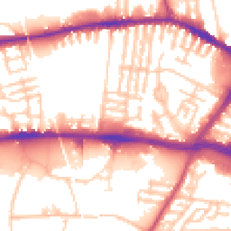 Daytime road noise heatmap for L13 2BH