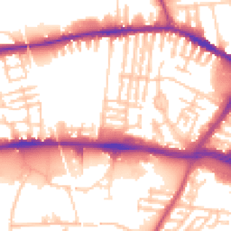 Daytime road noise heatmap for L13 2BJ