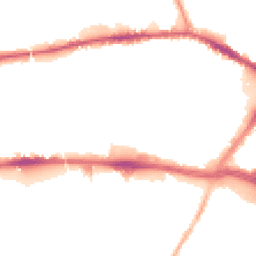 Night-time road noise heatmap for L13 2BL