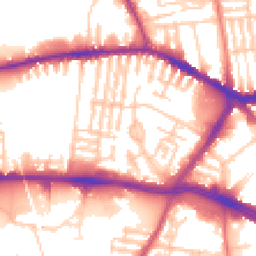 Daytime road noise heatmap for L13 2BN