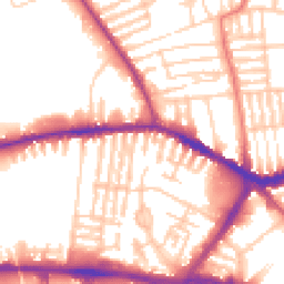 Daytime road noise heatmap for L13 2BP