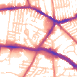 Daytime road noise heatmap for L13 2BR