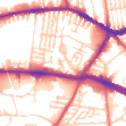 Daytime road noise heatmap for L13 2BS