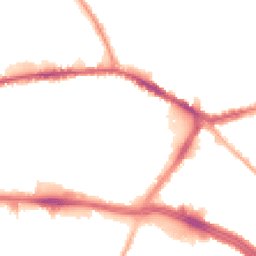 Night-time road noise heatmap for L13 2BT