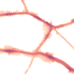 Night-time road noise heatmap for L13 2DA