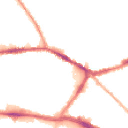 Night-time road noise heatmap for L13 2DP