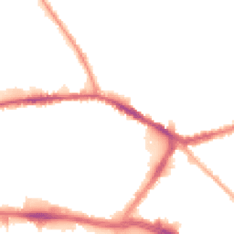 Night-time road noise heatmap for L13 2DR