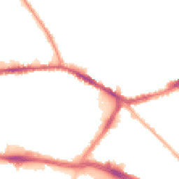 Night-time road noise heatmap for L13 2DW