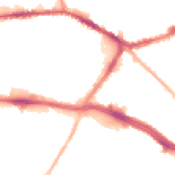 Night-time road noise heatmap for L13 2HF