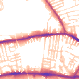 Daytime road noise heatmap for L13 3BB