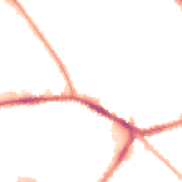 Night-time road noise heatmap for L13 3BD