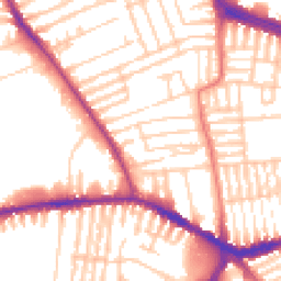 Daytime road noise heatmap for L13 3BP
