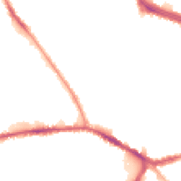 Night-time road noise heatmap for L13 3BP