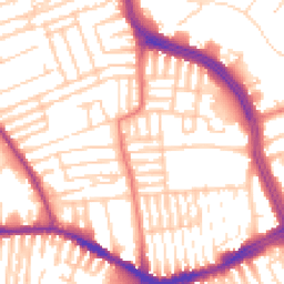 Daytime road noise heatmap for L13 3DH