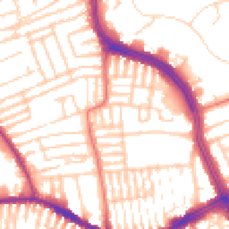 Daytime road noise heatmap for L13 3DR
